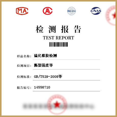 硫化橡膠檢測(cè)